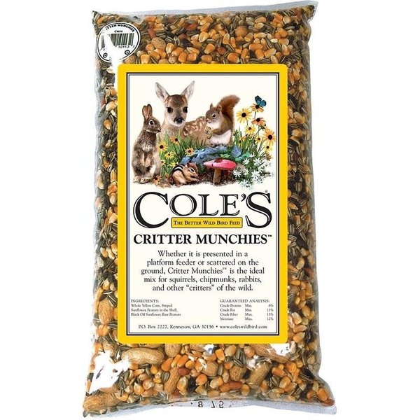 Coles Critter Munchies, Blended Seed, 10 lb Bag CM10